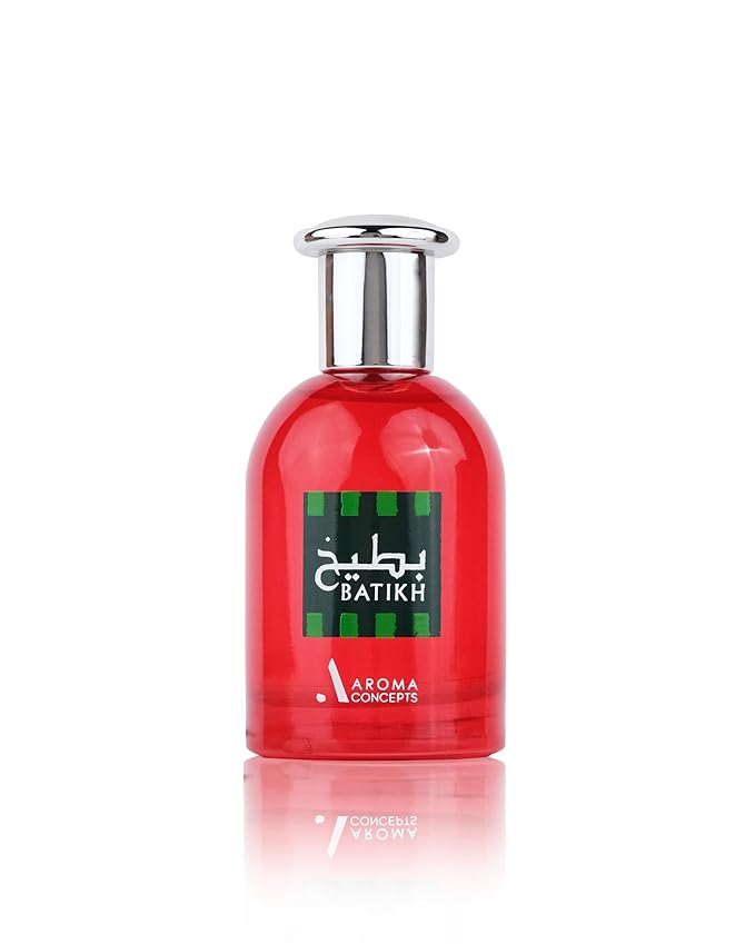 Paris Corner | Batikh Watermelon Perfume EDP 1.7 Fl Oz | Unisex Fragrance for Men & Women | Fresh Pear, Tangerine, Strawberry & Rose with Sweet Praline & Musk | Fruity Summer Scent