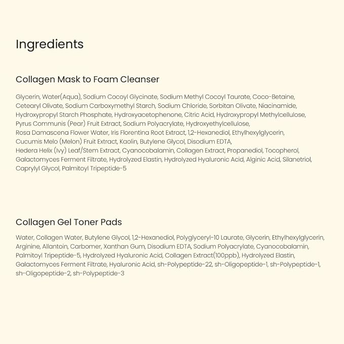 BIODANCE 7 Day Glow Up Kit: Collagen Gift Set for Glass-Skin, Korean Skin Care with Mask to Foam Cleanser, Toner Pads, Moisturizer, Gel Masks, Valentines Day Gifts for Her, Skin Care Set