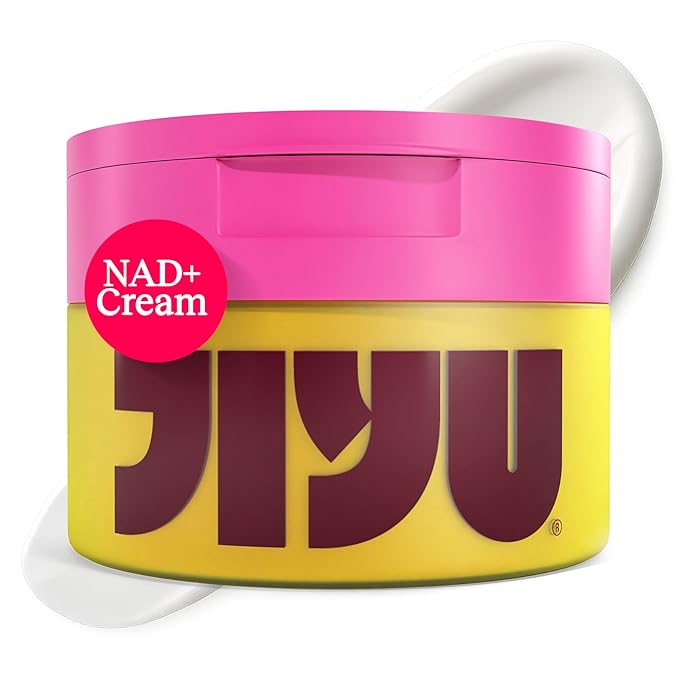 JiYu NAD+ Hydrating Face Moisturizer – Korean Anti-Aging Cream for Radiant, Firm & Smooth Skin – Deeply Hydrating & Brightening Daily Moisturizer Face Cream for Women & Men, All Skin Types – 50 ml