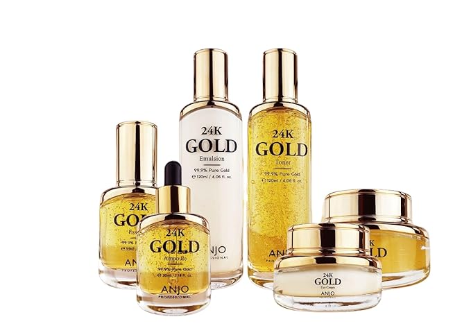 24K Gold Skin Care Set