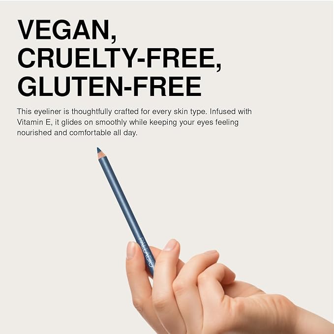 Palladio Wooden Eyeliner Pencil, Thin Pencil Shape, Easy Application, Firm yet Smooth Formula, Perfectly Outlined Eyes, Contour and Line, Long Lasting, Rich Pigment, Lime Green