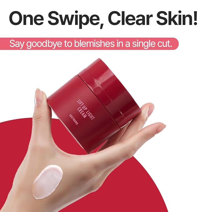 Lift Up Light Cream, 50g — K-Beauty Firming & Hydrating Face Cream with Centella, Hyaluronic Acid & Plant Extracts