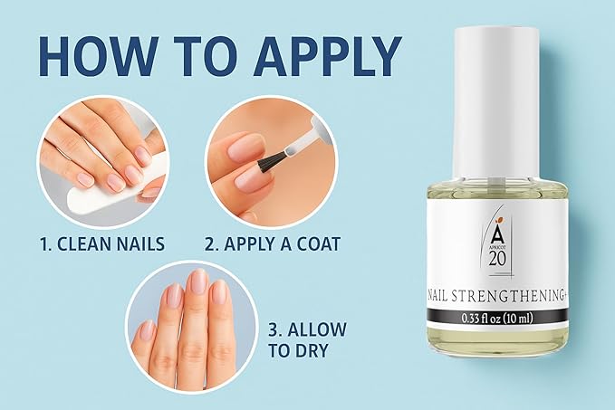 Nail Strengthening Oil Plus for Hands & Feet, Enhanced Growth & Repair for Damaged, Fungus, & Weak Nails, Nourishing 25 Essential & Carrier Oils Formula - 0.33 fl oz