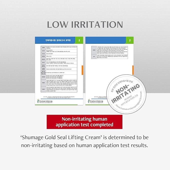 MEDITHERAPY Shumage Gold Seal Lifting Cream - Moisturizer Face Lift Cream, Hydrating & Tightening for Sagging Cheeks - Korean Face Moisturizer for All Skin Types - Radiant Glow Skin - 1.69 Fl. Oz