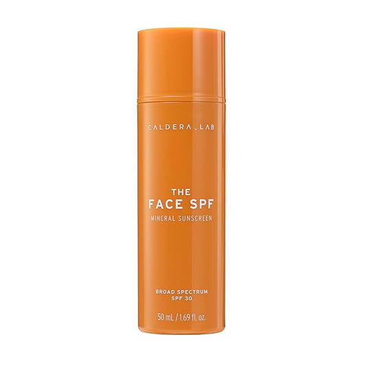 Caldera + Lab The Face SPF, No White Cast Mineral Sun Screen with SPF 30