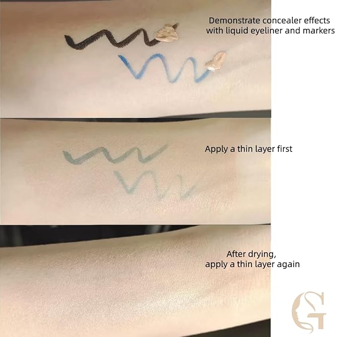 Waterproof Body Concealer – Tattoo, Scar & Vein Cover Up | No-Transfer Leg Makeup & Body Foundation for Flawless Skin, Long-Lasting Coverage for All Skin Tones – 100ml (BRONZE)