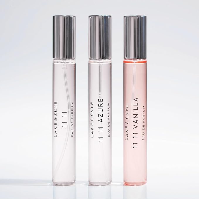 Lake & Skye 11 11 Vanilla Eau de Parfum Purse Spray 15mL, Musk Perfume, Sea Salt, Star Apple, Vanilla Créme, Vegan