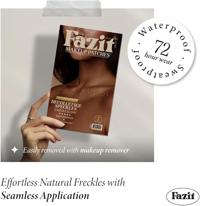 Fazit Makeup Patches - Gold - Decollatage Speckles