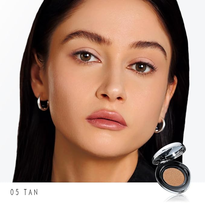 TIMELESS LUMINA MATTE PERFECTION CUSHION | Full Coverage, Weightless, Skin fit, Velvety Matte Finish, Oil-Control Waterproof Foundation, Sweatproof Flawless BB Cream CC (05 TAN)