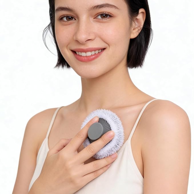 2 Pcs African Net for RamPula Face Scrubber, Facial Exfoliation Sponge Exfoliating Shower Scrubber Skin Smoother, Nylon African Face Sponge Net Great for Daily Use - White