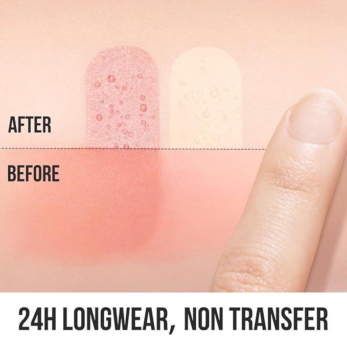 CARSLAN Soft Focus Loose Setting Powder, Waterproof, Matte, Oil Control, Shine Free, Talc-Free Face Powder Makeup, 24H Longwear Finishing Powder, 01 Translucent For Dry （0.63Oz）