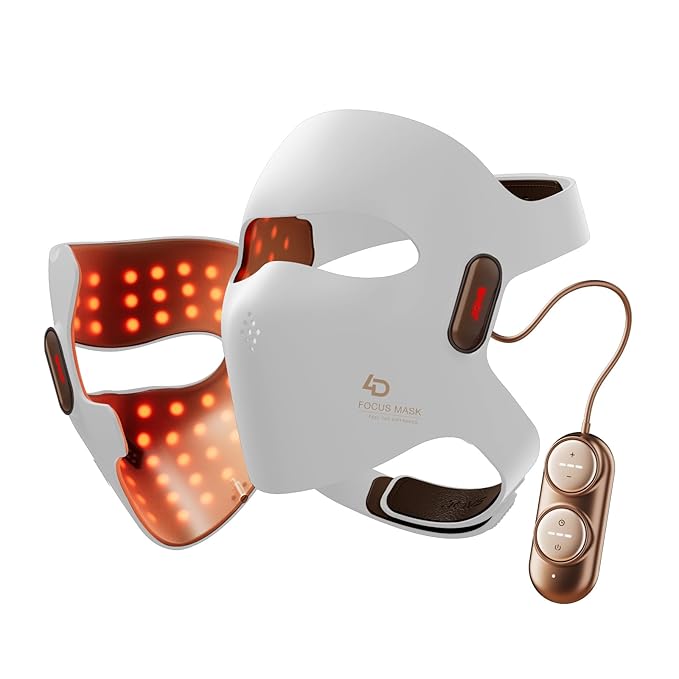 JOVS 4D Laser Light Therapy Mask, White