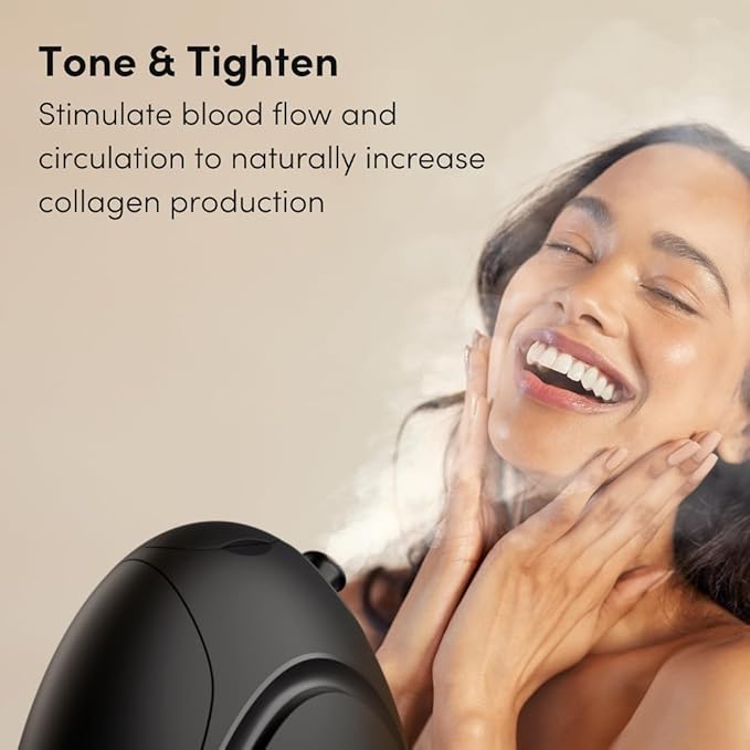 Fancii Nano Ionic Facial Steamer Hot & Cool with Aromatherapy and 6 Spa Settings – 30 Min Steam Time - Professional Home Face Sauna for Moisturizing & Pore Cleansing, Rivo