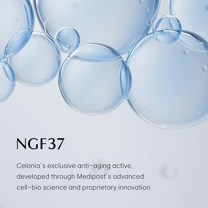 CELONIA Signature Bio Facial Sheet Mask, Stem Cell Deep Hydrating Face Mask, Anti Aging Treatment For Healthy Glowing Skin, Minimize Pores, Reduce Fine Line, Boost elasticity, Correct Redness 5 Count