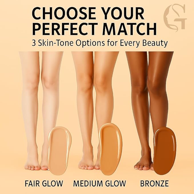 Waterproof Body Concealer – Tattoo, Scar & Vein Cover Up | No-Transfer Leg Makeup & Body Foundation for Flawless Skin, Long-Lasting Coverage for All Skin Tones – 100ml (BRONZE)