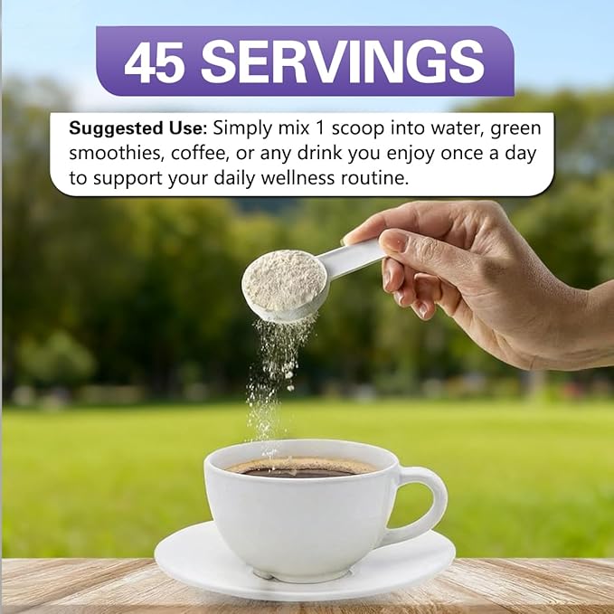 Collagen Peptides Powder for Skin, Hair and Nails, Bovine Hydrolyzed Collagen Peptides for Women and Men, Unflavored Protein Supplements, 16 oz, 45 Servings