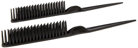 3 Row Styling Comb For Detangling, Defining And Separating Curls (Black)