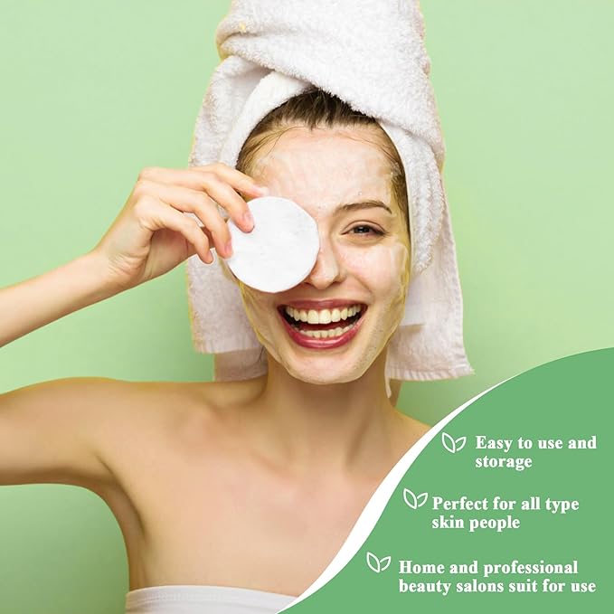 84 Pcs Facial Sponge Compressed, Luxiv Face Cleansing Sponge for Estheticians Compressed Makeup Sponge Round Wash Face Sponges for Women Compress Exfoliating Removal Sponge (White)