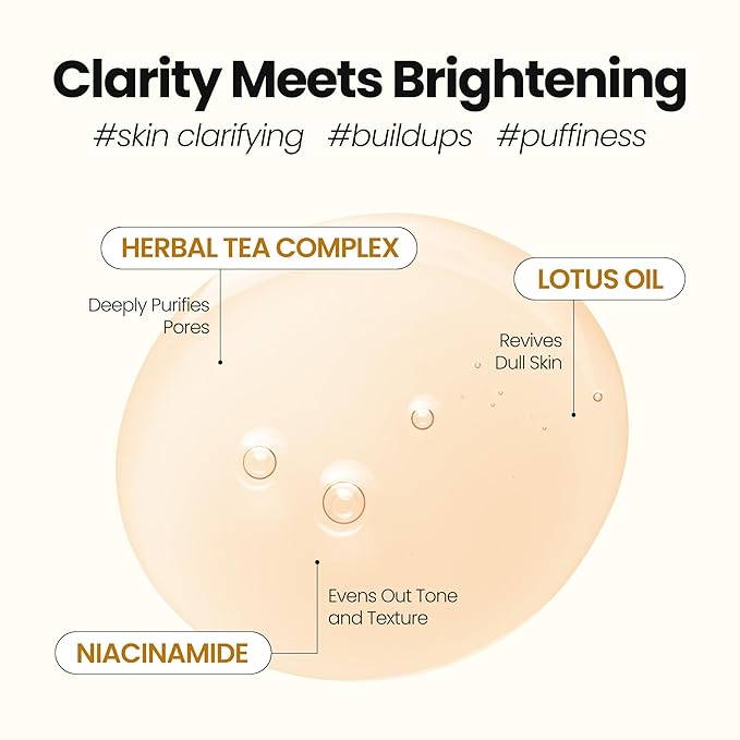 [K-Beauty] PuriteaToc Oil to Foam - All-in-One Korean Face Wash OilBased Foaming Facial Cleanser - Deeply Hydrating & Moisturizing Makeup Deep Cleansing Oil for Dull Skin (3.88 fl oz)