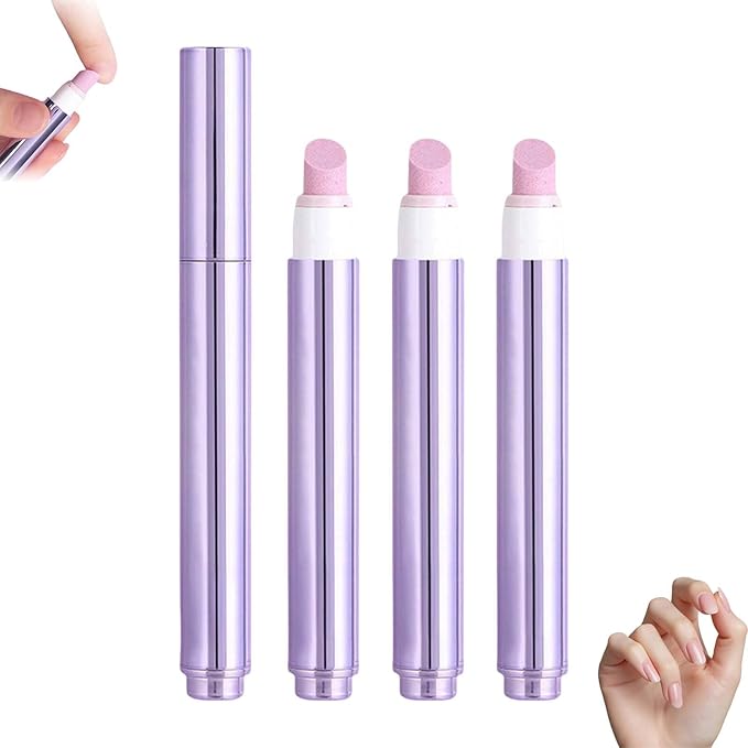 Yilia 3-in-1 Nail Care Pen, Cuticle Oil Pen & Pusher with Ceramic Tip, Moisturizes, Strengthens & Brightens Nails (3 Pack)