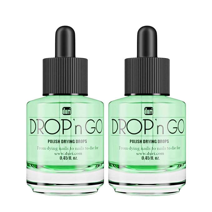 Duri Cosmetics, Drop'n Go Quick Dry Nail Drops (Drop'n Go (Pack of 2))