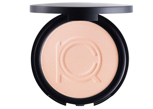 ioly's Beauty pressed powder foundation Compact with powder puff 0.49 OZ Makup fit me powder foundation Makeup full coverage foundation texture powder for men and woman