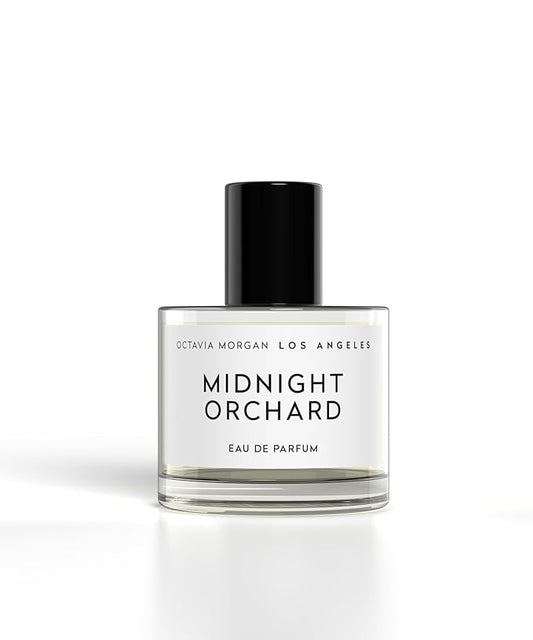 OCTAVIA MORGAN Midnight Orchard Eau De Parfum- Travel Perfume with Lush Peach, Golden Apricot & Smooth Sandalwood for a Fruity-Woody Signature- Graceful Fragrance Designed to Captivate All Day - 50ML