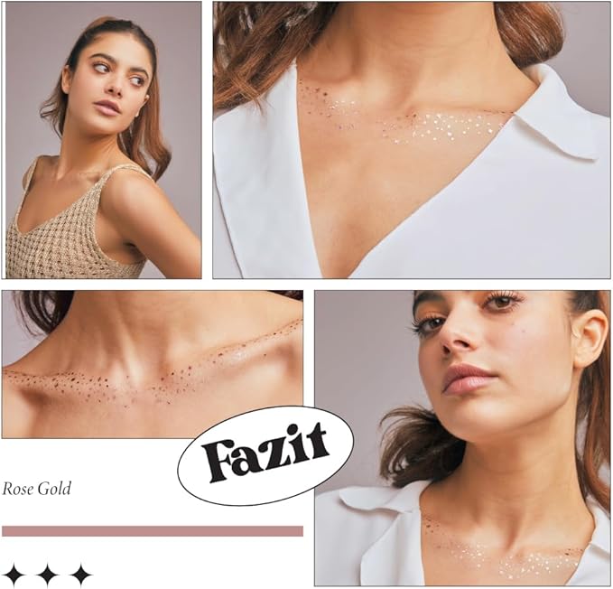 Fazit Makeup Patches - Rose Gold - Decollatage Speckles