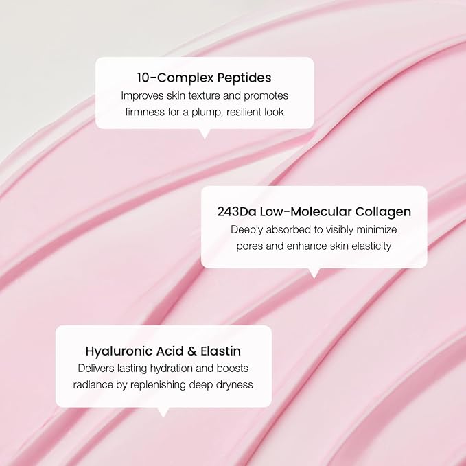 BIODANCE Pore Perfecting Collagen Peptide Cream, Hydrating, Plumping, Pore Care, Firming Facial Moisturizer, Korean Skin Care, Valentines Day Gifts for Her