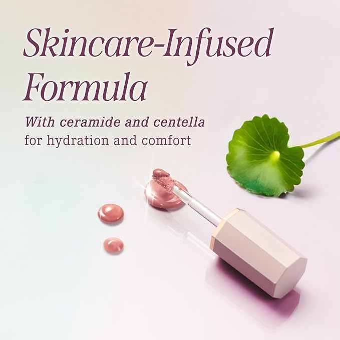 DEARDAHLIA Petal Drop Blush (Classy) - Weightless Buildable Liquid Blush with High-Pigment, Long-lasting Dewy Finish, Natural Flush. Hydrating, Vegan, Cruelty-Free Korean Makeup for Cheeks. 0.14 oz