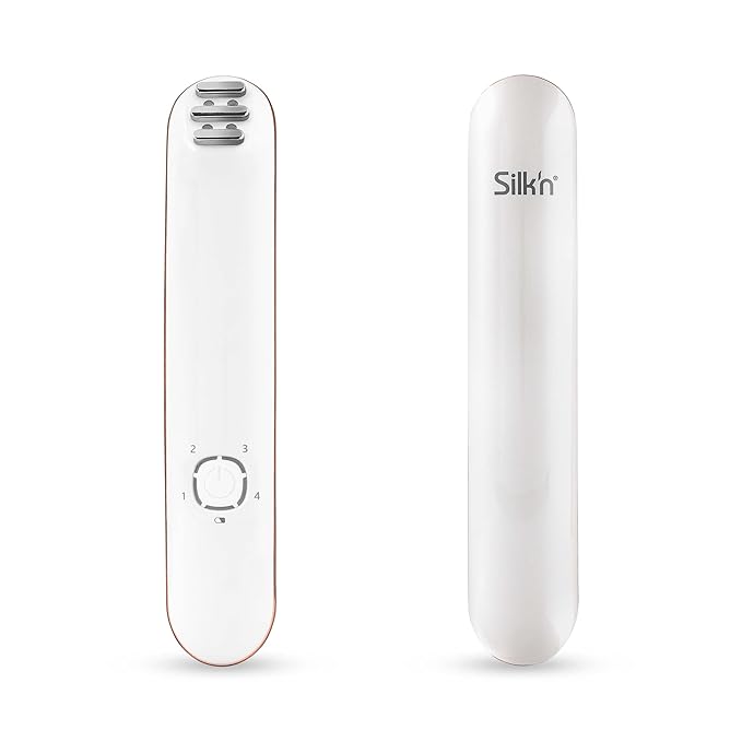 Silk’n Anti-Aging Device - Titan Mini - Wrinkle Reduction and Skin Tightening - Rejuvenates Skin on Smaller Face Areas - Cordless Use - Skin Care Device with LED - Unisex Hygiene and Personal Care