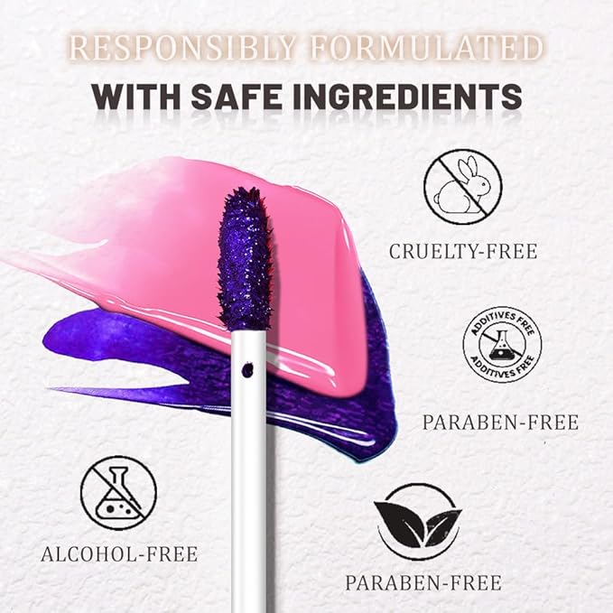 Kaely Light Pink Lip Stain Peel Off Masque, Long Lasting Waterproof Smudge Proof Lip Tint, Non-Transfer Semi Permanent Lipliner Tattoo with Tweezer, Matte Finish, Vegan & Cruelty-Free, 07