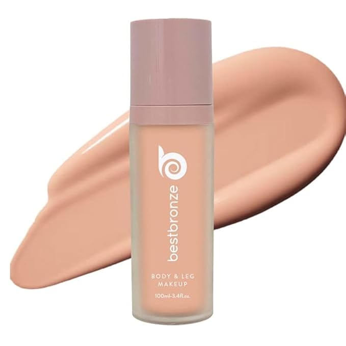 Best Bronze Bombshell Body Makeup - Tattoo Cover Up Makeup & Body Foundation Waterproof - Tattoo Concealer Waterproof for Scars, Varicose Veins Cover Up & Leg Foundation (NW33 Medium Warm Beige)