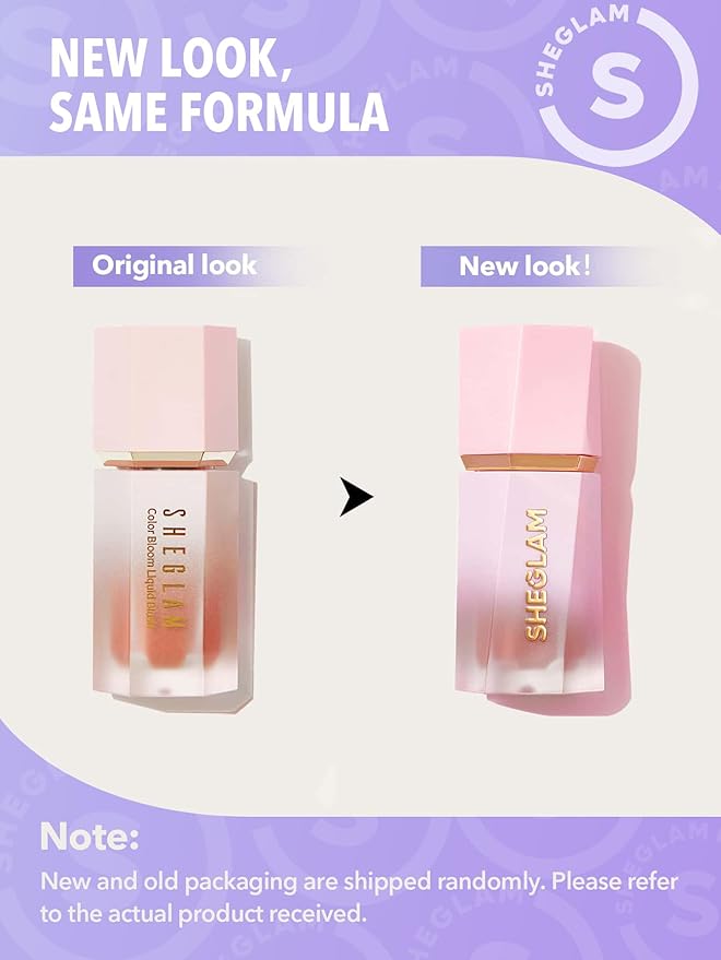 SHEGLAM Color Bloom Liquid Blush Makeup for Cheeks Matte Finish - Swipe Right