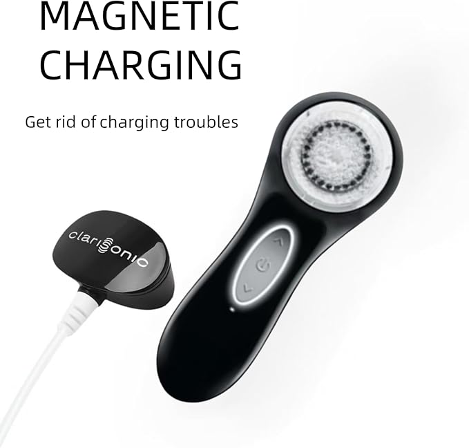 Clarisonic ARIA Sonic Facial Cleansing System, Electric Face Brush (Black)