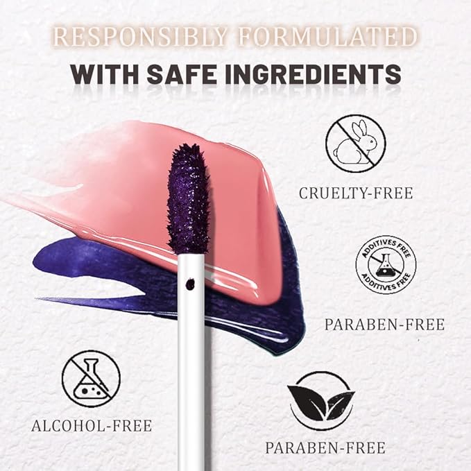 Kaely Neutral Brown Lip Stain Peel Off Masque, Long Lasting Waterproof Smudge Proof Lip Tint, Non-Transfer Semi Permanent Lipliner Tattoo with Tweezer, Matte Finish, Vegan & Cruelty-Free, 06