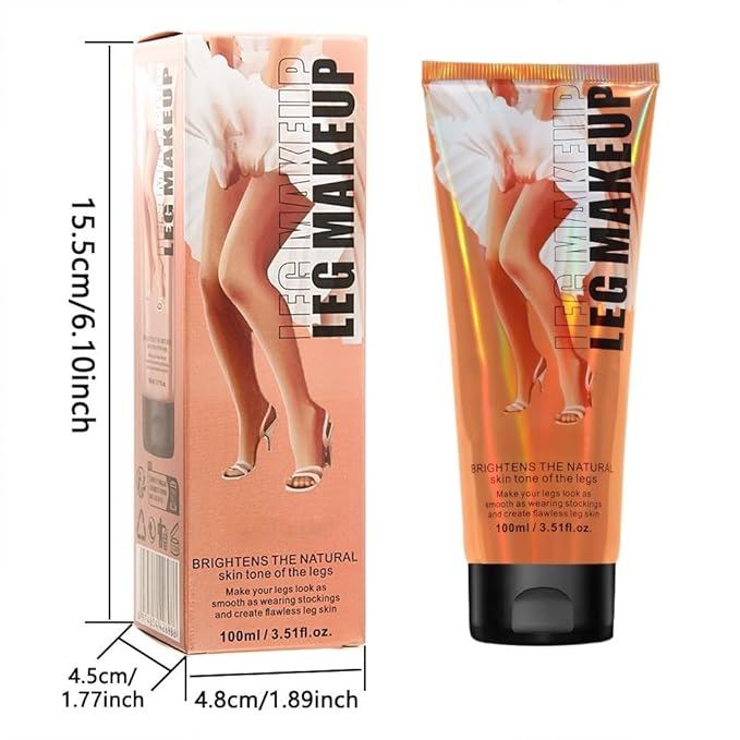 Waterproof Body Concealer – Tattoo, Scar & Vein Cover Up | No-Transfer Leg Makeup & Body Foundation for Flawless Skin, Long-Lasting Coverage for All Skin Tones – 100ml (FAIREST)