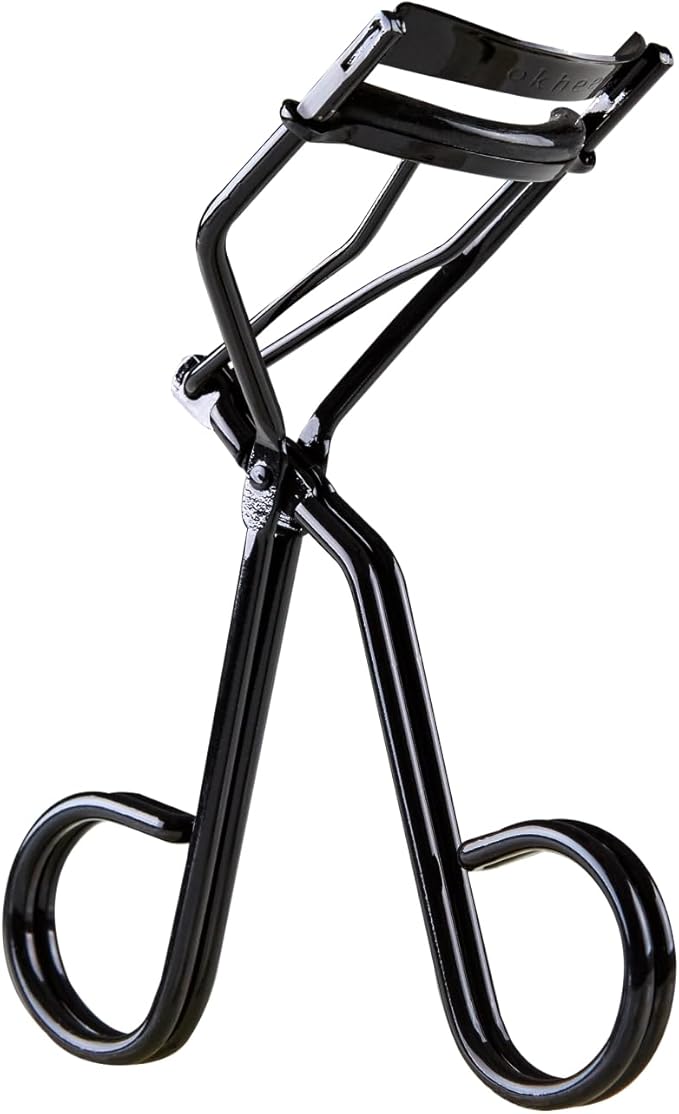 SOO ADOR okhee SO-OK Lash Curler 19.5 – No-Pinch Eyelash Curler with Gentle 19.5 Curve for Precise, Pain-Free Curling – Professional Lash Tool Designed by Korea’s Top Makeup Artist