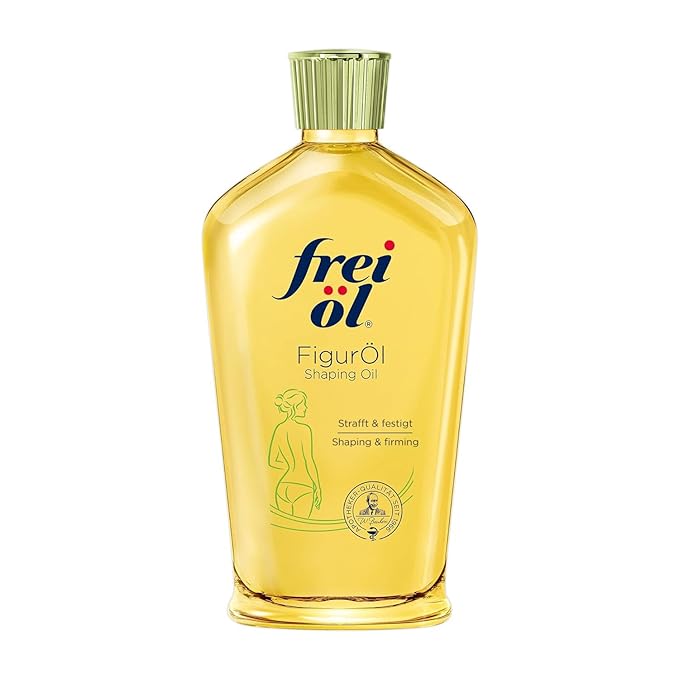 frei öl shaping oil – body oil for cellulite reduction – smooths, tightens & firms problem areas & Post pregnancy regression – citrus scent – all skin types – vegan – 125 ml / 4.23 Fl Oz