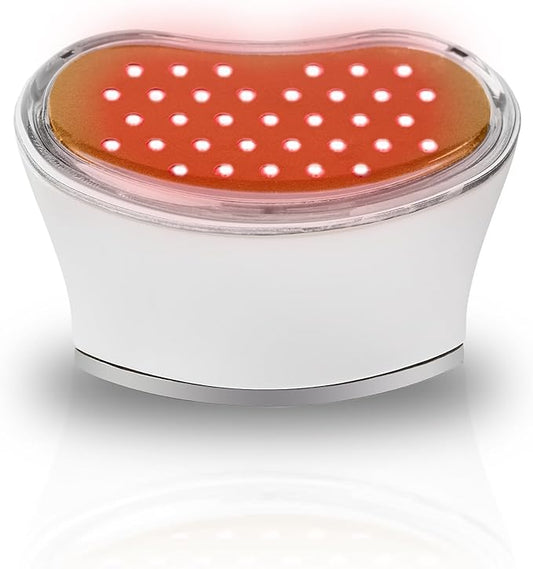 NuFACE TRINITY+ LED Red Light Wrinkle Reducer Attachment for Microcurrent Facial Device - FDA Cleared At Home 3-Minute Fine Lines and Wrinkles Treatment for Smile Lines, Under Eyes & Forehead