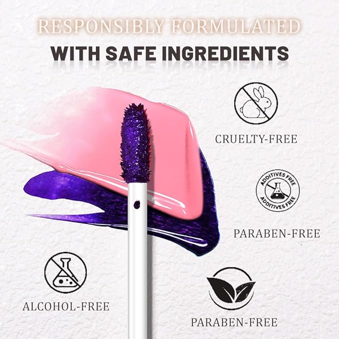 Kaely Light Rose Lip Stain Peel Off Masque, Long Lasting Waterproof Smudge Proof Lip Tint, Non-Transfer Semi Permanent Lipliner Tattoo with Tweezer, Matte Finish, Vegan & Cruelty-Free, 05