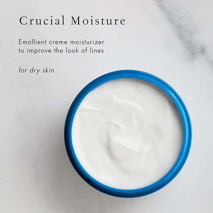 Bioelements Crucial Moisture - 2.5 fl oz - Emollient Cream Facial Moisturizer for Dry Skin - Improve Fine Lines - Vegan, Gluten Free - Never Tested on Animals - AM Moisturizer - Face Lotion