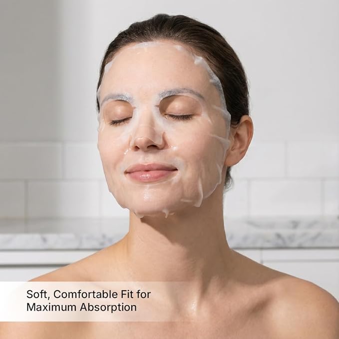 MYOLIFT Cell Renewal Peptide Mask(EGF)– 100%Vegan, Bio-Cellulose FaceMask for CellRenewal, Skin Firming, Hydrating & Brightening-with Niacinamide, Hyaluronic Acid& EGF|Korean Skincare Sheet Mask–Pack5