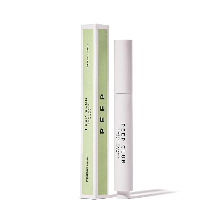 Peep Club Dark Circle Lidstick – Dark Circles, Eye Puffiness, Overnight Eye Balm Stick, Hydrating, Soothing, Oat Ceramides, Evening Primrose Oil, Vitamin C, Manuka Oil, Sensitive Eyes, Travel-Friendly