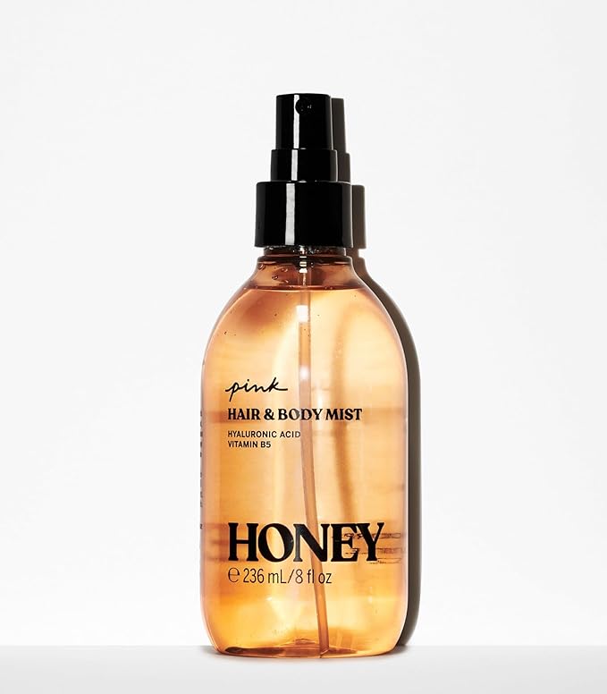 Victoria's Secret PINK Honey Hair & Body Mist, Perfume Spray for Women (8 oz)