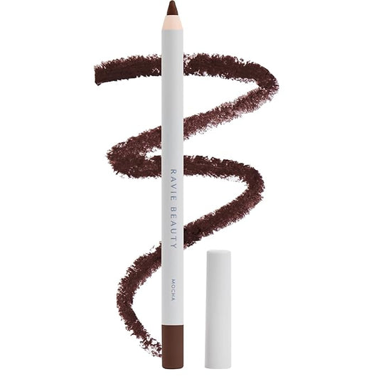 Ravie Beauty Soft Definition™ Longwear Lip Liner – Smudge-Resistant, Waterproof Precision Pencil for Effortless Shaping – Vegan & Cruelty-Free All-Day Wear Lip Definition (Mocha)