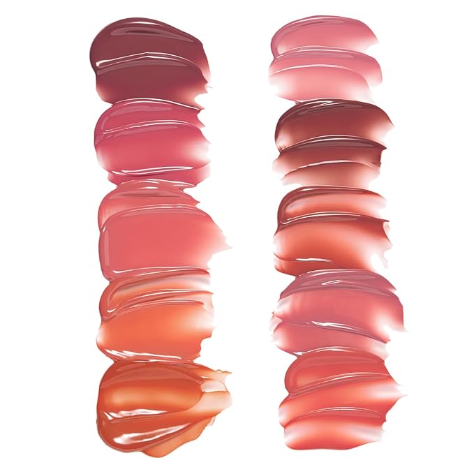 Laka Jelling Nude Gloss, 4.5g/0.15oz, Sheer Hydrating Lip Oil with No Stain, Non-Sticky, Nourishing Gloss for a Fresh, Glowy Look, Vegan, Clean Beauty Makeup, K-Beauty (#306 Angel Ring)