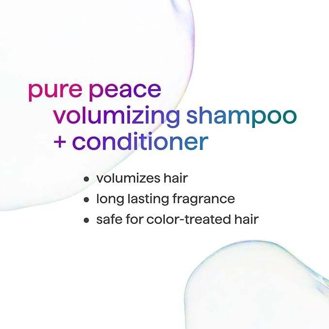 Method Volumizing Conditioner, Pure Peace with Rose, Peony, and Pink Sea Salt Scent Notes, Paraben and Sulfate Free, 13.5 oz (Pack of 1)