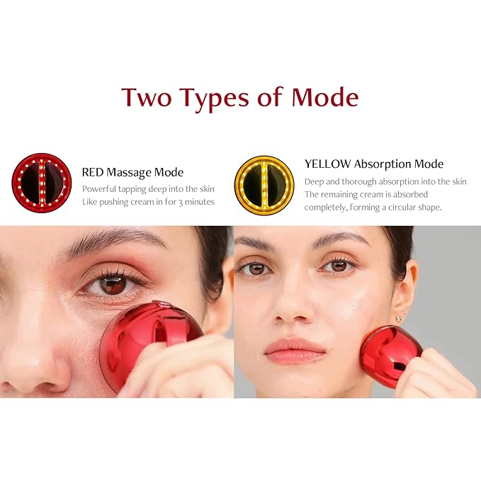 Shumage Gold Seal Lifting Cream+Device - Moisturizer Face Lift Cream, Hydrating & Tightening for Sagging Skin - Korean Face Moisturizer - Microcurrent Facial Device for Radiant Glow Skin - 1.69 Fl. Oz