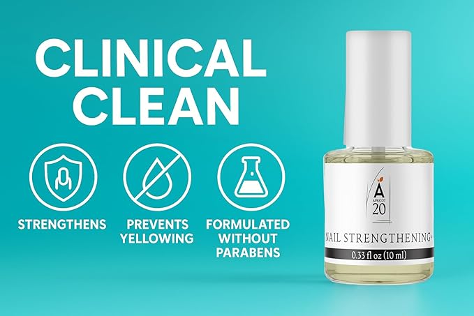 Nail Strengthening Oil Plus for Hands & Feet, Enhanced Growth & Repair for Damaged, Fungus, & Weak Nails, Nourishing 25 Essential & Carrier Oils Formula - 0.33 fl oz